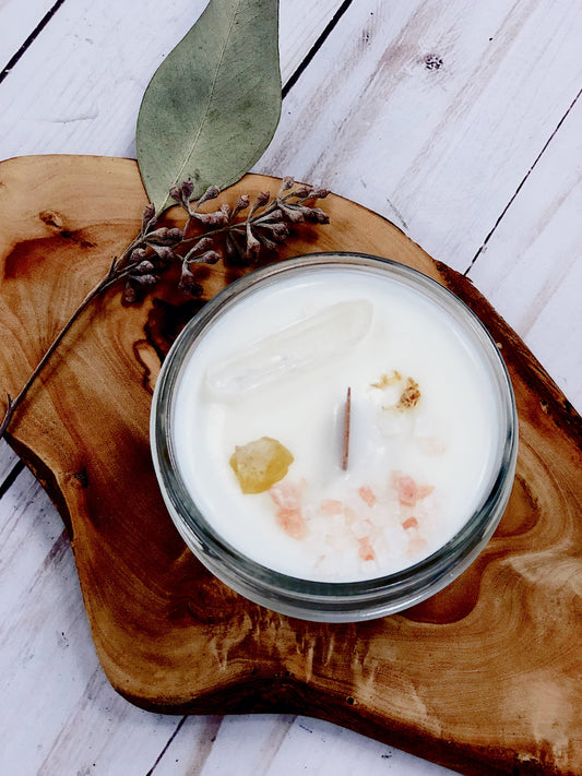 intention candle.|