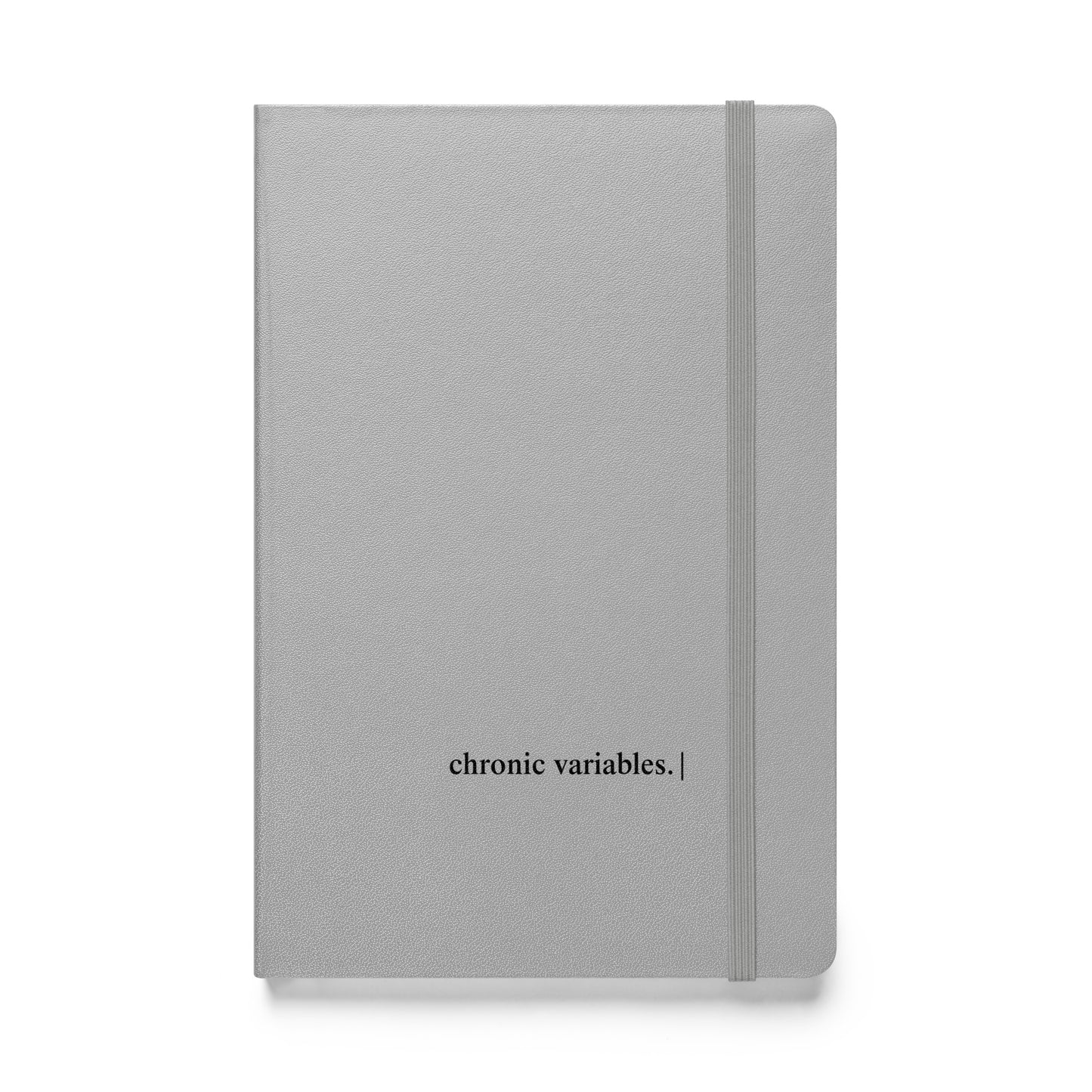 hardcover journal.|
