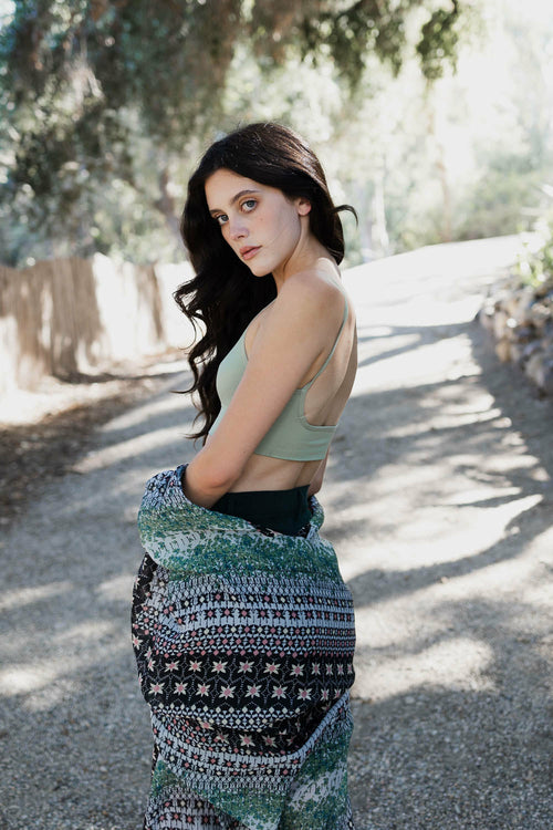 seamless low back bralette.|